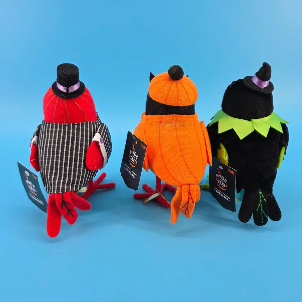 Target Hyde & EEK Halloween Birds Gourdon, Pawson, Spellma Featherly Friends